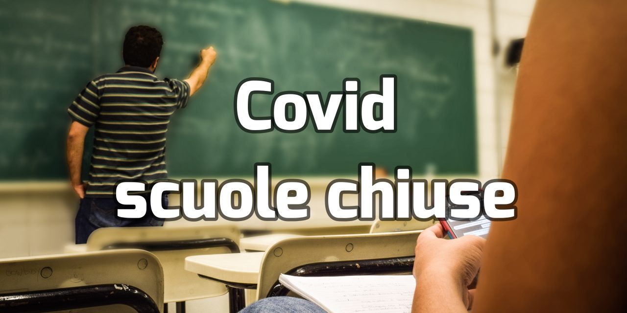 COVID A SCUOLA: istituti chiusi in Provincia di Palermo
